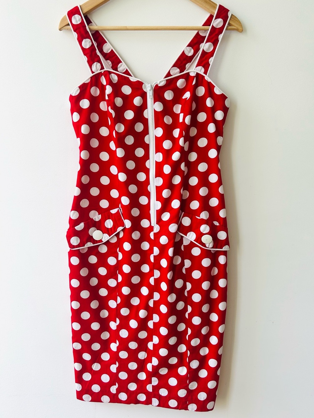 N.R.1 Vintage Cotton Pencil Dress, S
